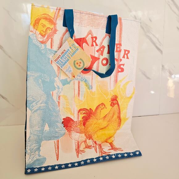 NWT Trader Joe's Reusable Tote Bag  NASHVILLE. TENNESSEE TN Music City USA - Picture 2 of 7
